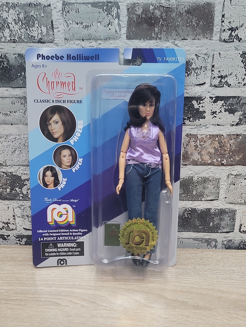 Mego CHARMED Phoebe Halliwell 8in Figure-Limited Edition!